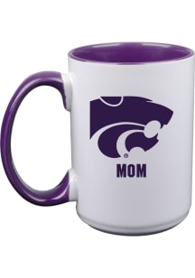 K-State Wildcats 15oz Mom Ceramic Mug - White