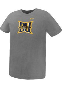 Nike Drexel Dragons Boys Dark Grey Team Logo Short Sleeve T-Shirt