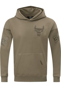 Pro Standard Chicago Bulls Mens Brown 6X NBA Champions Neutral Long Sleeve Hoodie