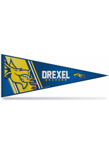 Drexel Dragons Bright Light 12x30 Pennant - Navy Blue