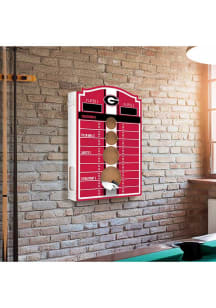 Georgia Bulldogs Wall Art Hanging Corn Hole