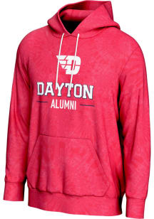 ProSphere Dayton Flyers Mens Red ALUMNI Long Sleeve Hoodie