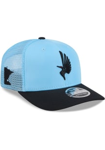 New Era Minnesota United FC Light Blue 2026 Jersey Hook JR 9SEVENTY Trucker Youth Adjustable Hat