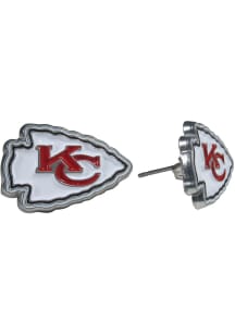 Kansas City Chiefs Logo Post Design Womens Earrings
