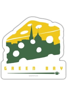 Wisconsin Football Stickers - Green