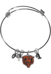 Chicago Bears Charm Bangle Womens Bracelet