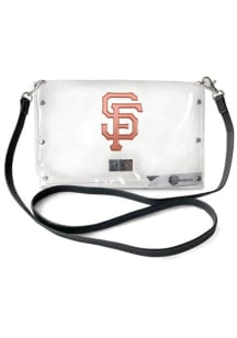 San Francisco Giants White Clear Envelope Clear Bag