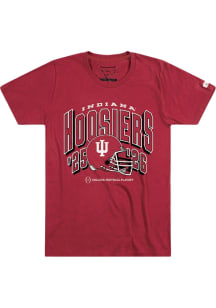 Homefield Indiana Hoosiers Crimson Football 2025 CFP Bound Short Sleeve T Shirt