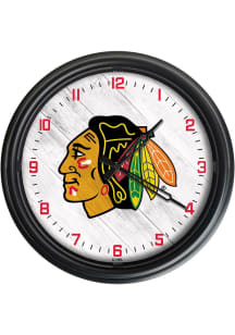 Chicago Blackhawks Outdoor LED Wall Clock