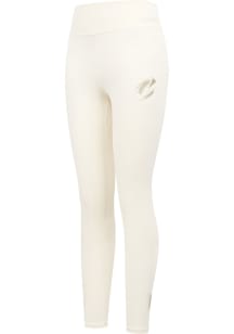 Pro Standard Cleveland Cavaliers Womens White Neutral Jersey Pants