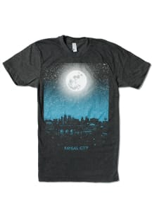 Bozz Prints Kansas City Black Night Sky Short Sleeve Fashion T Shirt
