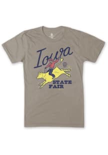 Bozz Prints Iowa Grey State Fair Short Sleeve Fashion T Shirt