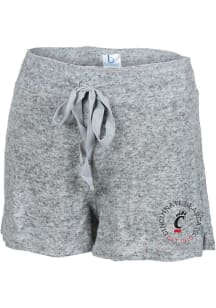 Cincinnati Bearcats Womens Grey Cuddle Shorts