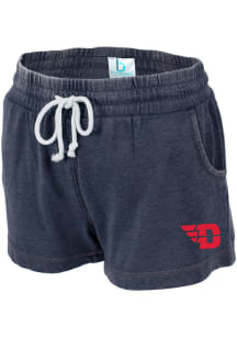 Dayton Flyers Womens Navy Blue Rally Shorts