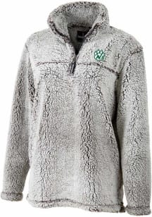 Northwest Missouri State Bearcats Womens Grey Sherpa Qtr Zip