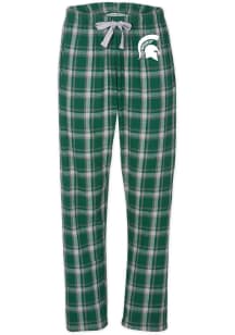 Michigan State Spartans Womens Green Halter Style Loungewear Sleep Pants