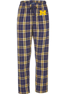 Michigan Wolverines Youth Blue Flannel Sleep Pants