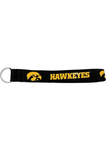 Iowa Hawkeyes Lanyard Keychain - Yellow