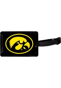 Iowa Hawkeyes Yellow Logo Luggage Tag