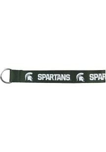 Michigan State Spartans Lanyard Keychain - Green