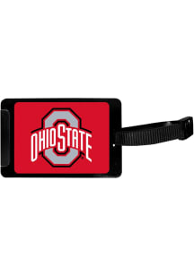 Ohio State Buckeyes Red Logo Luggage Tag