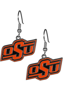 Oklahoma State Cowboys Logo Dangler Womens Earrings