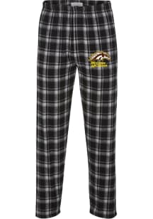 Western Michigan Broncos Mens Black Flannel Sleep Pants