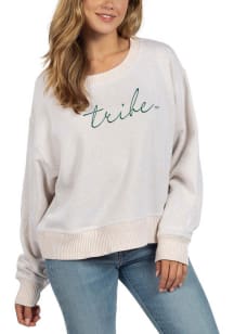William & Mary Tribe Womens Gold Cool Down Crew Sweatshirt