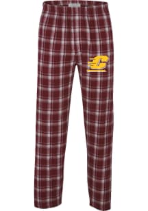 Central Michigan Chippewas Mens Maroon Harley Sleep Pants