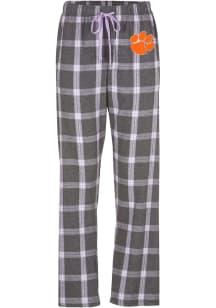Clemson Tigers Womens Lavender Haley Loungewear Sleep Pants