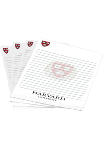 Harvard Crimson 4 Pack Sticky Notepad