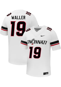Dadrien Waller  Nike Cincinnati Bearcats White NIL Name And Number Football Jersey