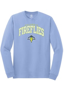 Summit Sportswear Columbia Fireflies Light Blue Arch Mascot Long Sleeve T Shirt