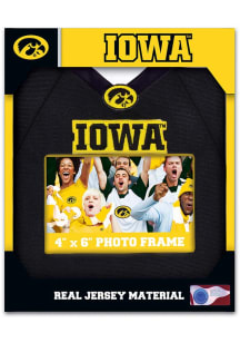 Iowa Hawkeyes Uniform Picture Frame - Black