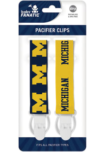 Michigan Wolverines Dual Pack Baby Pacifier