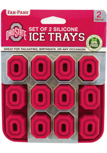 Ohio State Buckeyes 2 Pack Ice Cube Tray