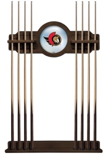 Ottawa Senators Solid Wood Cue Rack Pool Table Accessories