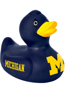 Michigan Wolverines Blue Single Vinyl Rubber Duck