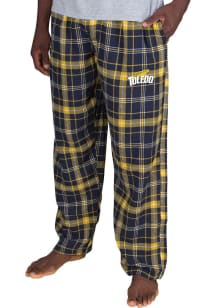 Concepts Sport Toledo Rockets Mens Navy Blue Ultimate Flannel Sleep Pants