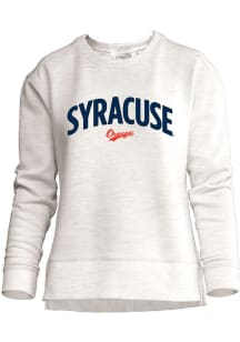 Syracuse Orange Womens Oatmeal Unity Crew Sweatshirt