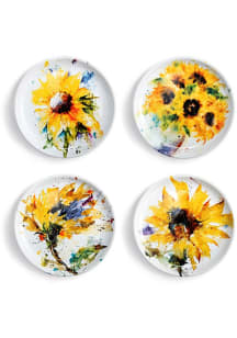 Kansas sunflower set of 4 Plate