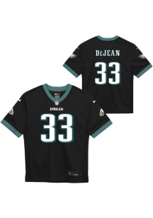 Cooper DeJean Philadelphia Eagles Boys Black Nike Alt Replica Football Jersey