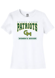 Summit Sportswear George Mason University Womens White Womens Soccer Short Sleeve T-Shirt