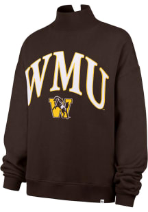 47 Western Michigan Broncos Womens Brown Vantage Crew Sweatshirt