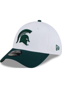New Era Michigan State Spartans Mens Green Diamond Era 39THIRTY Flex Hat