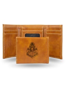 Purdue Boilermakers Laser Engraved Mens Trifold Wallet
