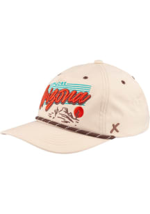 CAPX Arizona Script State X15 Accord Rope Adjustable Hat - Tan
