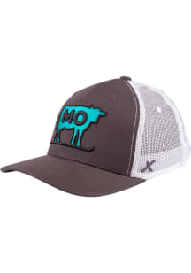 CAPX Missouri Ski MO 2T X08 Trucker Adjustable Hat - Grey