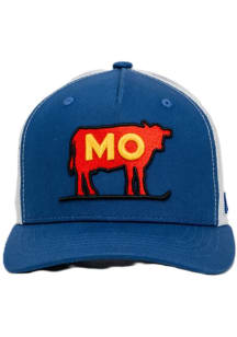 CAPX Missouri Ski MO 2T X08 Trucker Adjustable Hat - Blue