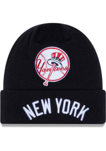 New Era New York Yankees Navy Blue 2026 Clubhouse Cuff Mens Knit Hat